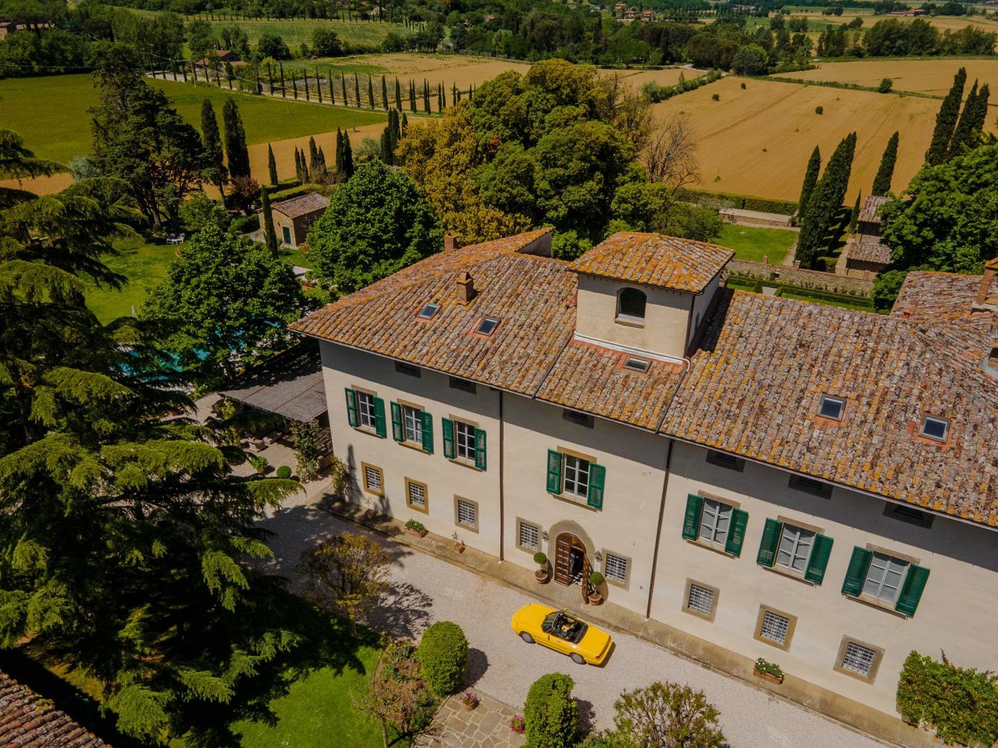Villa Di Piazzano - Small Luxury Hotels Of The World Кортона Екстер'єр фото
